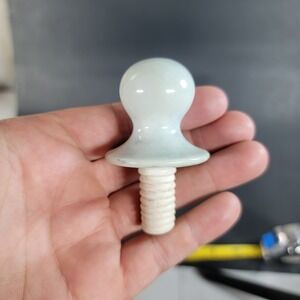 Large Round Chunky Ceramic Bottle Decanter Stopper Topper Replacement Top